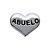 Charm - Coração Abuelo (avô) - Imagem 1