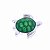 Charm - Tartaruga casco verde - Imagem 1