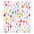 Papel de Parede Decorativo Infantil Chuva Colorida Material 3M - Imagem 3