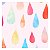 Papel de Parede Decorativo Infantil Chuva Colorida Material 3M - Imagem 6