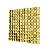 Pastilha Adesiva Amarelo Ouro Resinada Kit 4 Placas - Imagem 1
