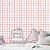 Papel de Parede Decorativo Infantil Quadriculado Vermelho - Imagem 7