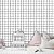 Papel de Parede Decorativo Infantil Quadriculado Preto - Imagem 6