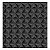 Papel de Parede Decorativo Geométrico Preto Fosco - Imagem 1