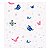 Papel de Parede Decorativo Borboletas - Imagem 1