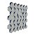 Pastilha Adesiva Resinada Colmeia Navy Kit 4 Placas 3M - Imagem 2