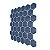 Pastilha Adesiva Resinada Colmeia Ice Blue Kit 4 Placas 3M - Imagem 2