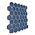 Pastilha Adesiva Resinada Colmeia Ice Blue Kit 4 Placas 3M - Imagem 3