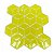 Pastilha Adesiva Resinada Cubo Amarelo 1m² - Imagem 3