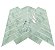 Pastilha Adesiva Espinha de Peixe Marble Verde - Imagem 1