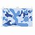 Adesivo Vinilico Camuflado Azul 1,0mX0.6m - Imagem 2