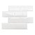 Pastilha Adesiva Resinada Metro White 150 Placas - Imagem 1