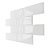 Pastilha Adesiva Resinada Metro White 150 Placas - Imagem 7