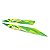 Adesivo Ninja 400 2019/20 Compatível Lateral Rabeta Resinado - Imagem 2