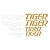 Adesivo Refletivo Tiger Para Roda Resinado - Imagem 1
