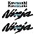 Adesivo Ninja Emblema Compatível Laminado - Imagem 2