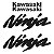 Adesivo Ninja Emblema Compatível Laminado - Imagem 1