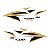 Adesivo CBR 1000RR 2012 à 2016 Compatível Lateral - Imagem 1
