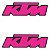 Adesivo Protetor Ktm Logo Resinado - Imagem 1