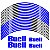 Friso Adesivo Refletivo Buell - Imagem 1