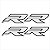 Adesivo Bmw S1000RR Logo Resinado - Imagem 1