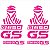 Adesivo Bmw Dakar Gs 650 - Imagem 1