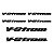 Adesivo Logo V-Strom Resinado - Imagem 1