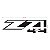 Adesivo Faixa Lateral Chevrolet Z71 - Imagem 2