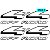 Emblema Adesivo Ford Ranger 4x4 - Imagem 2