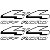 Emblema Adesivo Ford Ranger 4x4 - Imagem 1