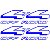 Emblema Adesivo Ford Ranger 4x4 - Imagem 1