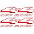Emblema Adesivo Ford Ranger 4x4 - Imagem 1