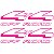 Emblema Adesivo Ford Ranger 4x4 - Imagem 1