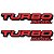 Emblema Adesivo F250 Turbo Diesel - Imagem 1