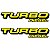 Emblema Adesivo F250 Turbo Diesel - Imagem 1