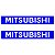 Par Adesivos Mitsubishi Porta Pajero Sport 2009 - Imagem 1