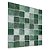 Pastilha Adesiva Resinada Granito Verde Kit 12 Placas - Imagem 3