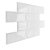 Pastilha Adesiva Resinada Metro White Kit com 24 Placas - Imagem 5