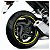 Friso Refletivo Adesivo Roda Cb 600 F Hornet Amarelo compatível - Imagem 3
