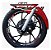 1 Kit Adesivo Roda Friso + Ploter Completo Moto Cg 160 Fan - Imagem 2