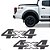 Adesivo 4x4 Compatível Ranger Storm 2020/ Emblema Grafite - Imagem 1