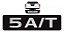 Adesivo 5 A/t Compatível Frontier Emblema Tampa Traseira - Imagem 2