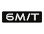 Adesivo 6 M/t Nissan Frontier 08/15 Emblema Tampa Traseira - Imagem 1