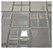 Adesivo Alto Relevo Espelhado Kit 4 Placas - Imagem 5