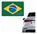 Adesivo Bandeira Brasil Carro Moto Capacete Resinado - Imagem 1