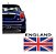 Adesivo Bandeira Inglaterra Mini Cooper Land Rover Genérico - Imagem 1