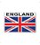 Adesivo Bandeira Inglaterra Mini Cooper Land Rover Genérico - Imagem 1