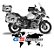 Adesivo Baú Bmw 850 1200 1250 Gs Adventure (2 Unidades) - Imagem 9