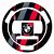 Adesivo Bocal  Black-red Bocal Tanque Bmw K 1200s - Imagem 1