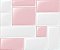 Pastilha Adesiva Resinada Modelo Loose Pink Kit com 3 Placas 38X15cm - Imagem 2